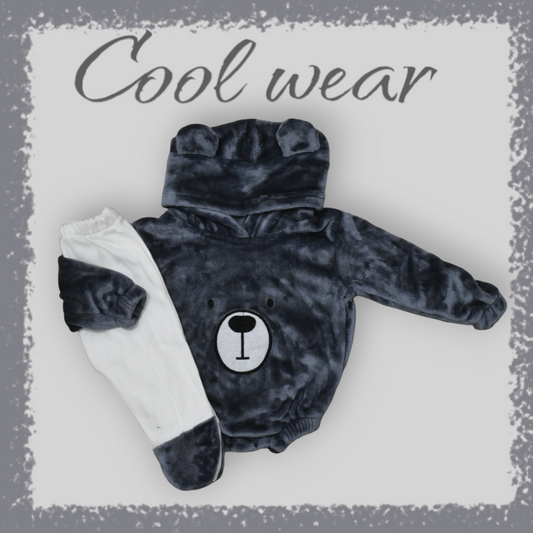 Soft Turkish fur overalls and pure cotton pants.